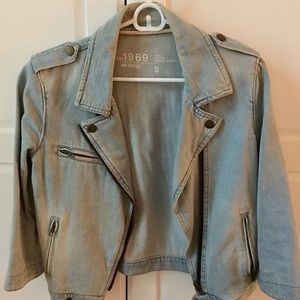 Gap Denim Moto Jacket